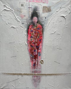 Automatización de un ángel II  Hiperrealismo Técnica mixta Surrealista  Arte Cubano Moderno