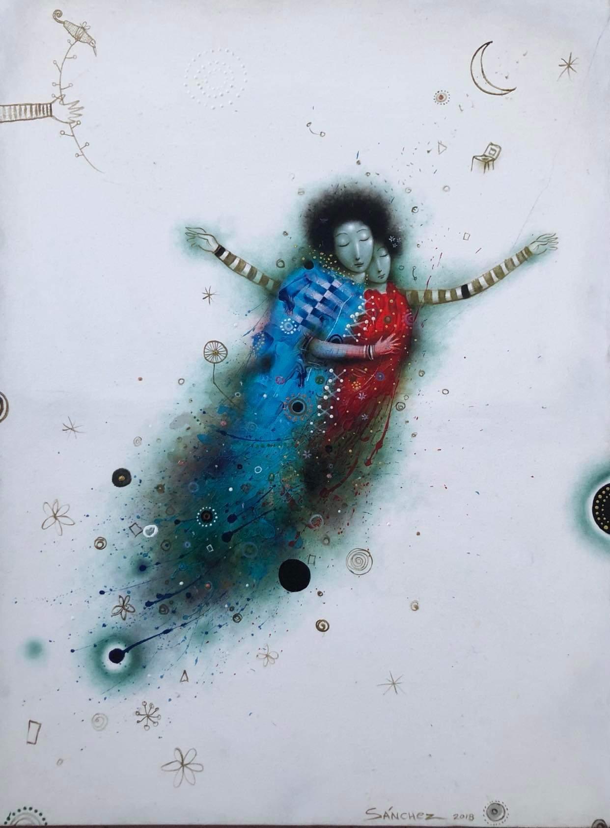 The Refuge, Virgin Series, Oil, Mixed Media, Hyperrealism, Modern Cuban Art, 3