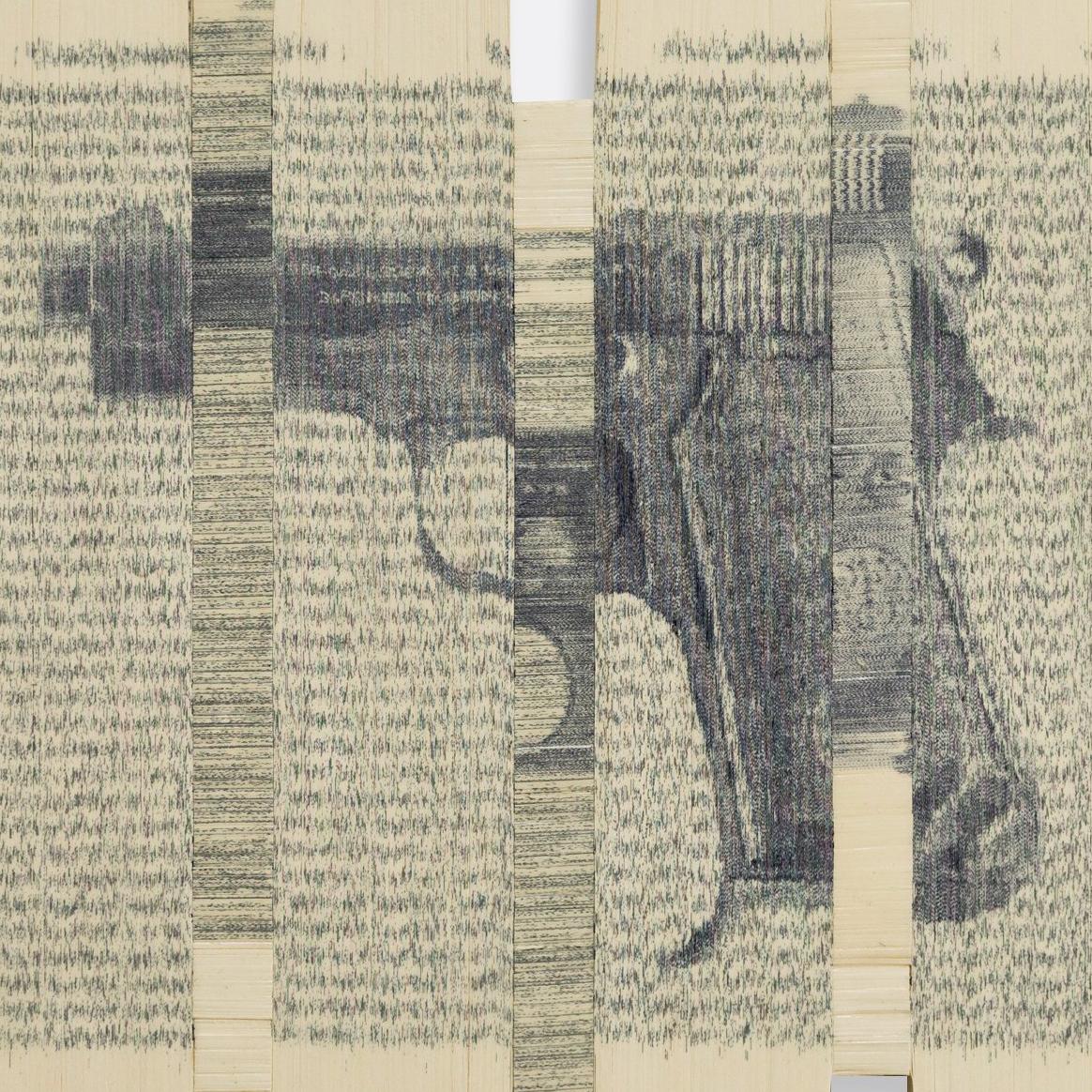 Assassination Series: Mahatma Gandhi - Contemporary Mixed Media Art by Brian Singer
