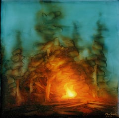 "Small Comfort 2, " Oil Painting
