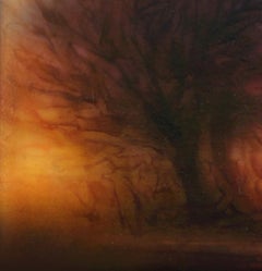 "Trees 4" (2024) par Brian Sostrom, peinture acrylique originale