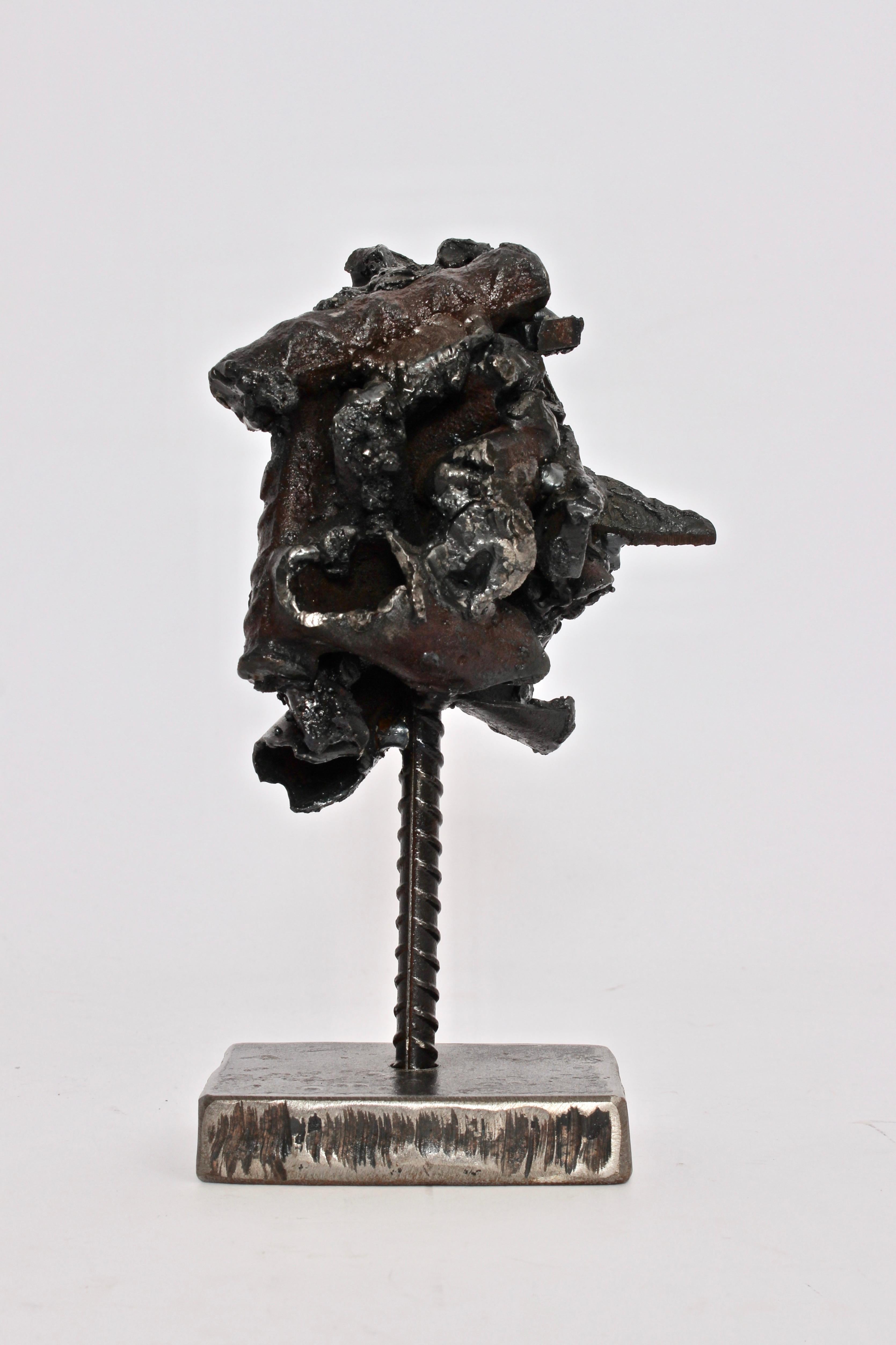 Metal Brian Watters Abstract Art Studio Welded Steel Table Sculpture, 2014