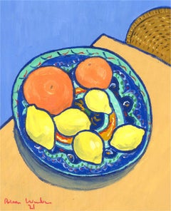 Brian William - 2021 Oil, Orange & Lemon in Spanish Bowl