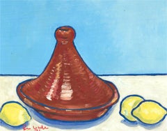 Brian William - 2021 Oil, Tagine with Lemons