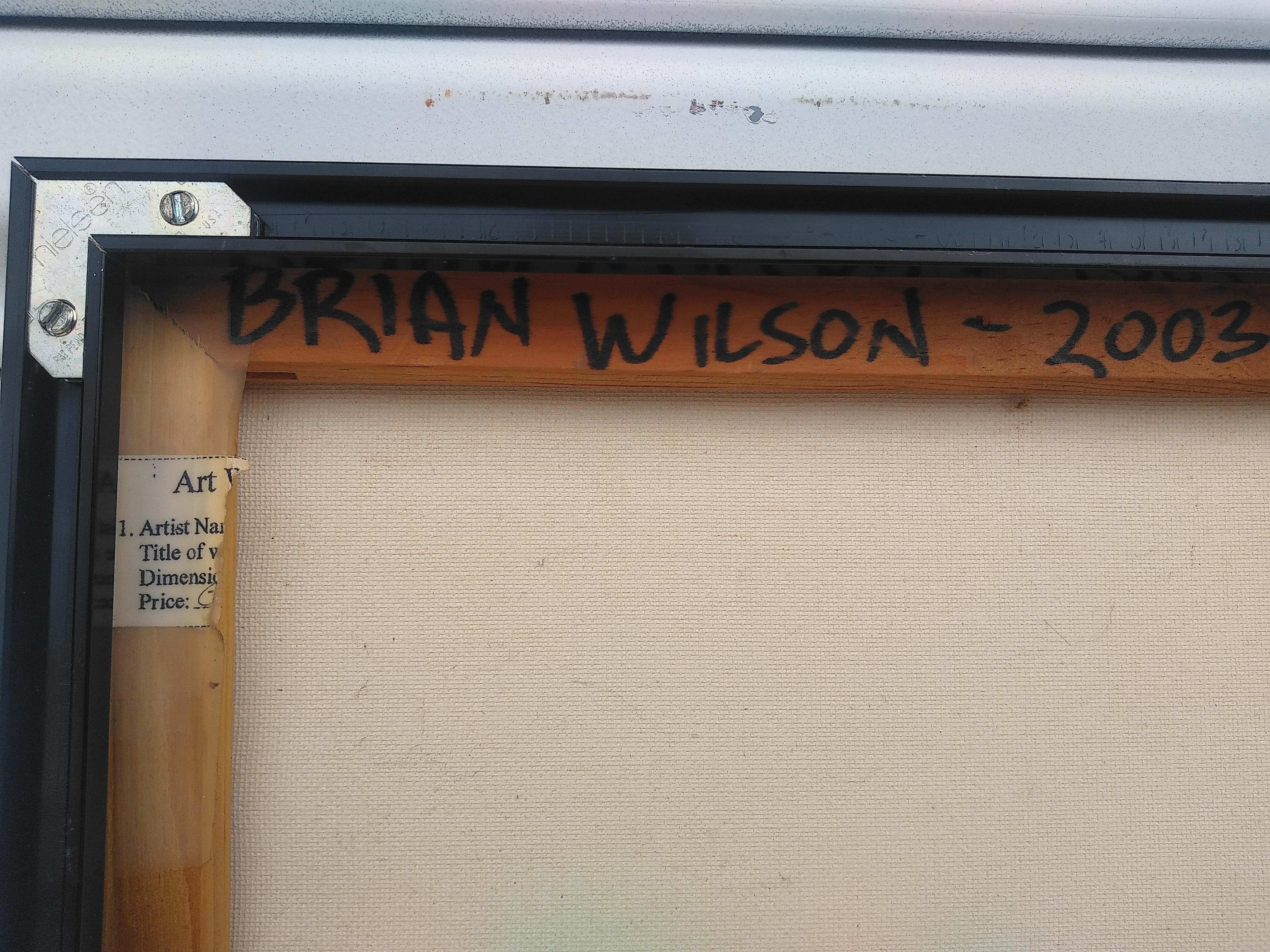 Brian Wilson: Gemälde „I See Magritte“, Gemälde (Leinwand) im Angebot