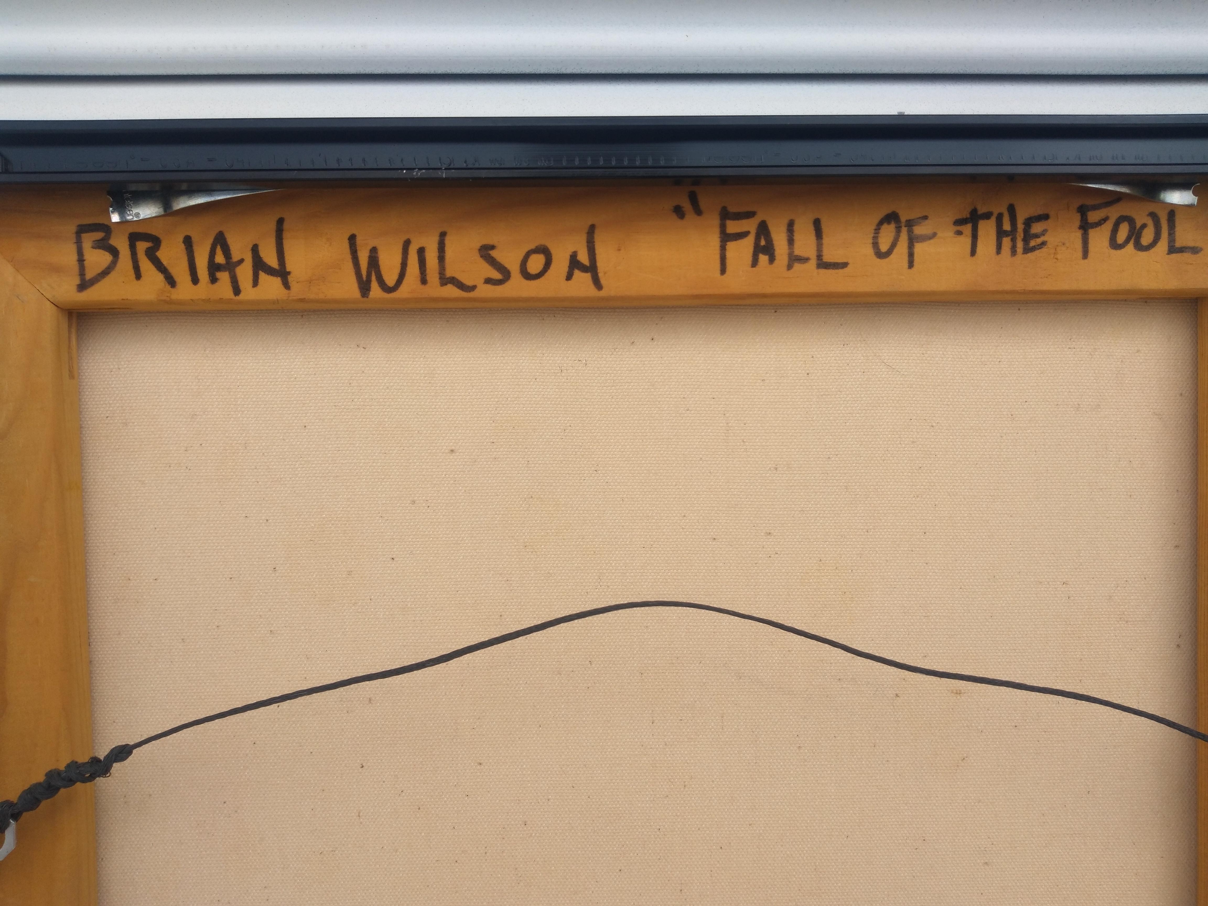 Brian Wilson „The Fall Of A Fool“ Acryl auf Leinwand (21. Jahrhundert und zeitgenössisch) im Angebot