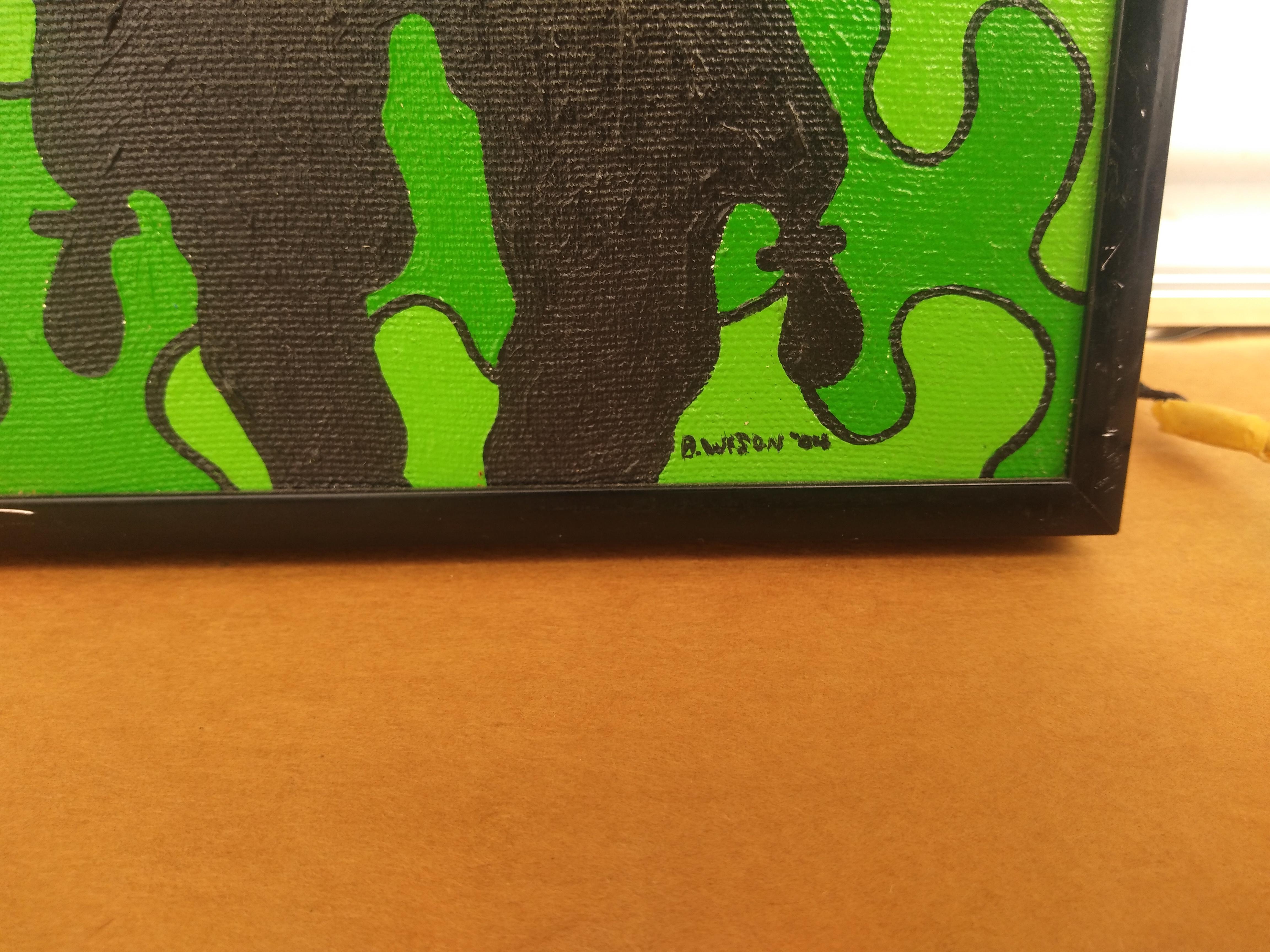 Brian Wilson „The Fall Of A Fool“ Acryl auf Leinwand im Angebot 1