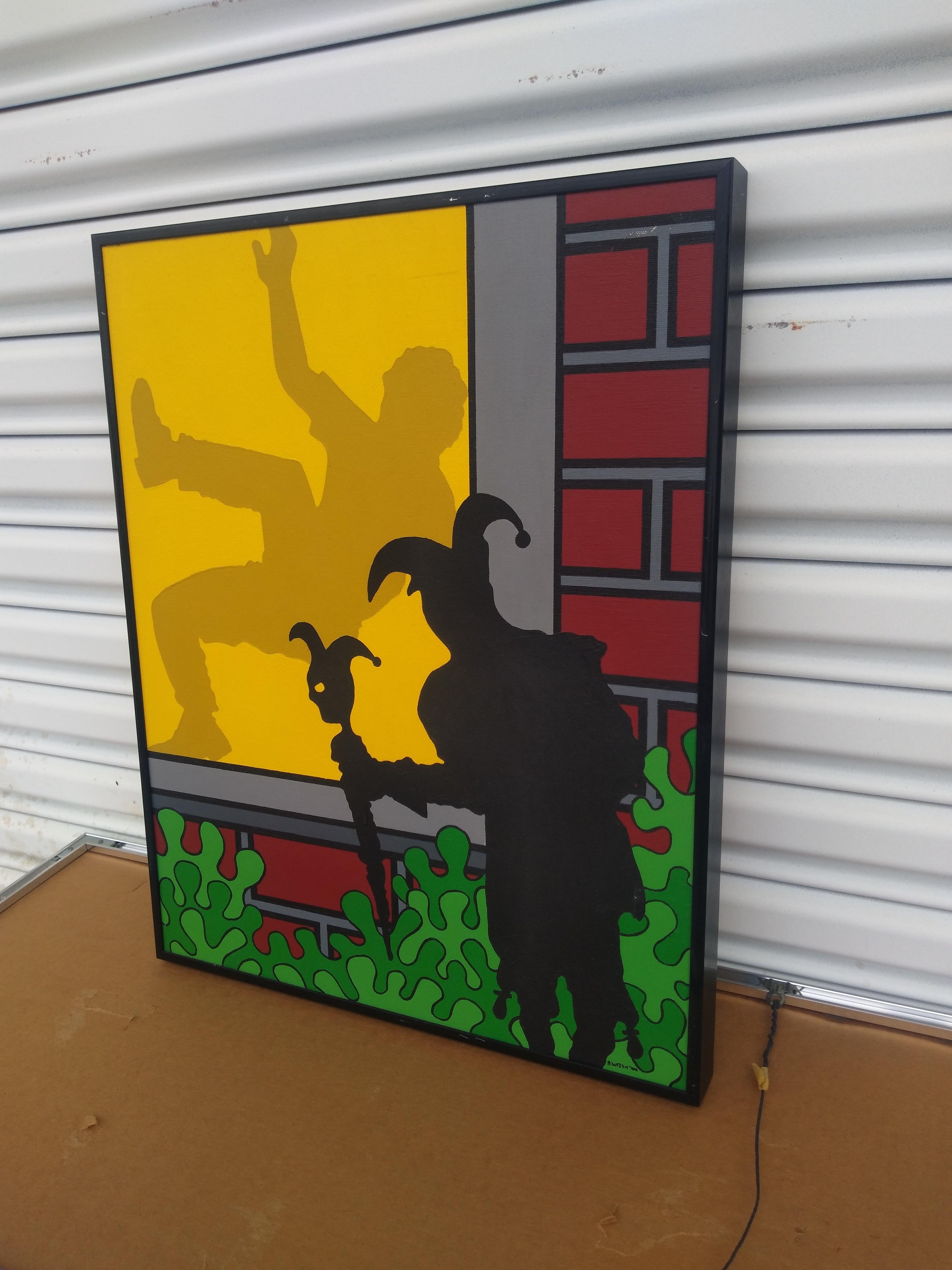 Brian Wilson „The Fall Of A Fool“ Acryl auf Leinwand im Angebot 2