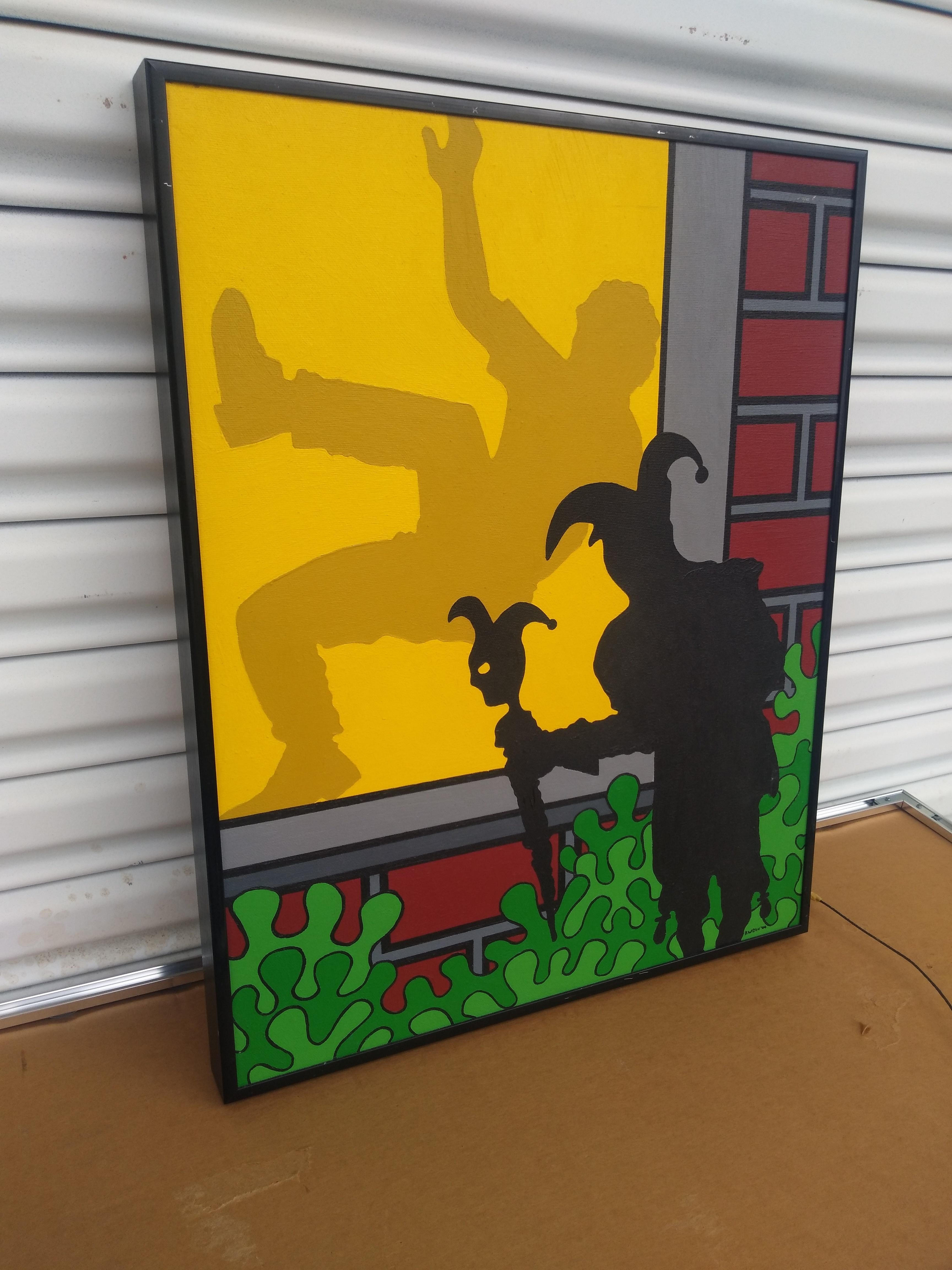 Brian Wilson „The Fall Of A Fool“ Acryl auf Leinwand im Angebot 3