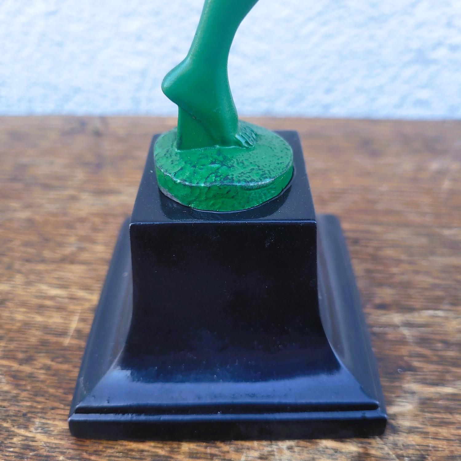 Briand, Hoop Dancer, Art Deco Sculpture, 20th Century in vendita 3