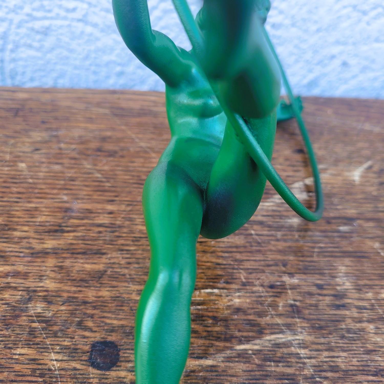 Briand, Hoop Dancer, Art Deco Sculpture, 20th Century in vendita 6