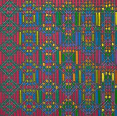 CHROMANUMERIC DRIP ON RULE OF CIRCLES GRAPH