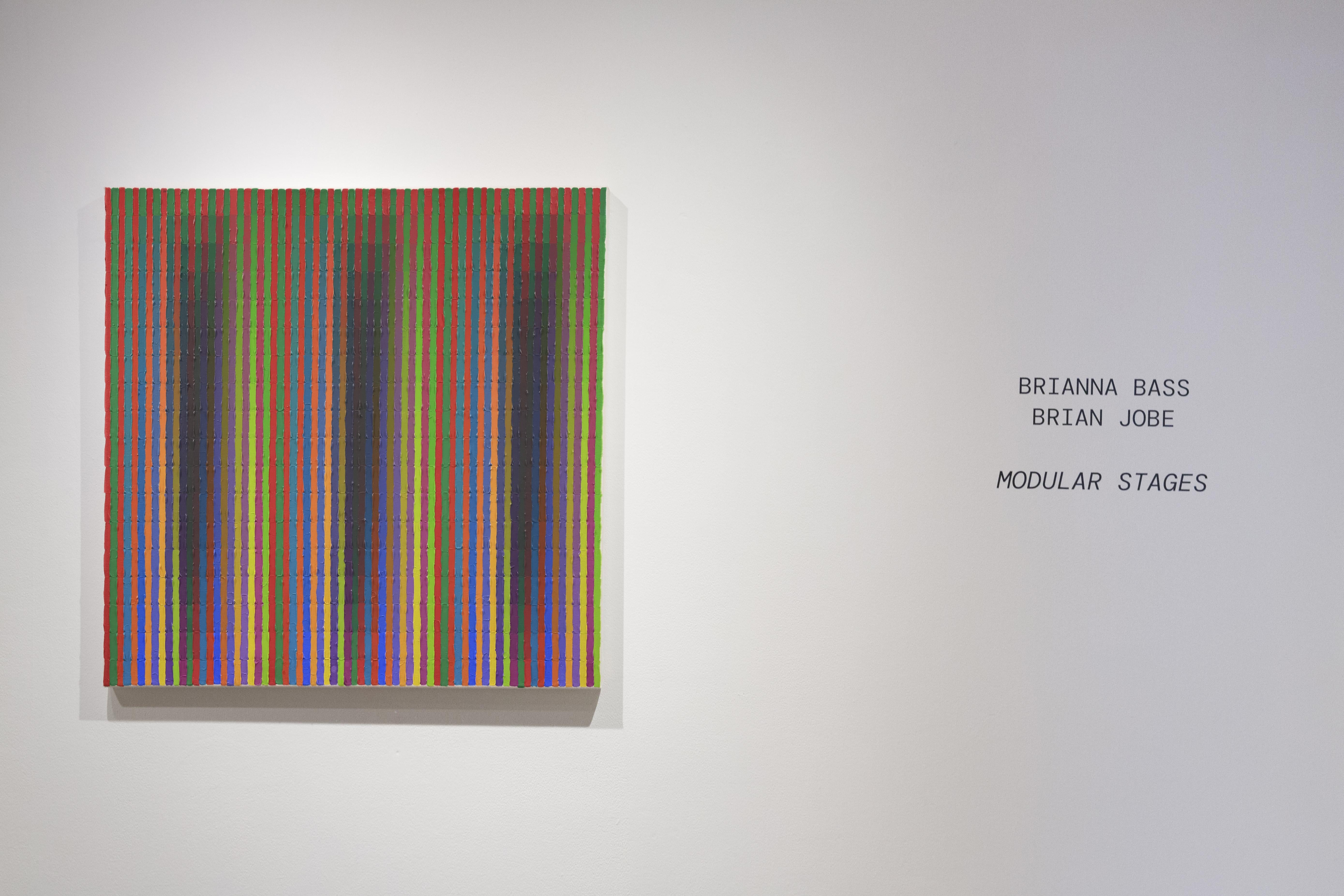 Polarity Veil - Colorful Painting, Interpretation of Sheet Music, Grid Shadow 10