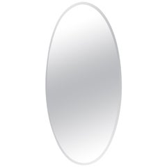 Bric Large Oval Wall Mirror, by Nanda Vigo from Glas Italia