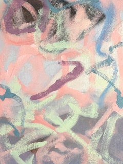 Ohne Titel (Abstraktes gestisches Ölgemälde)