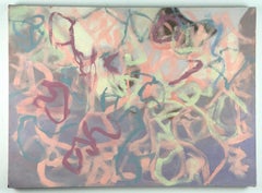 Ohne Titel (Abstraktes gestisches Ölgemälde)