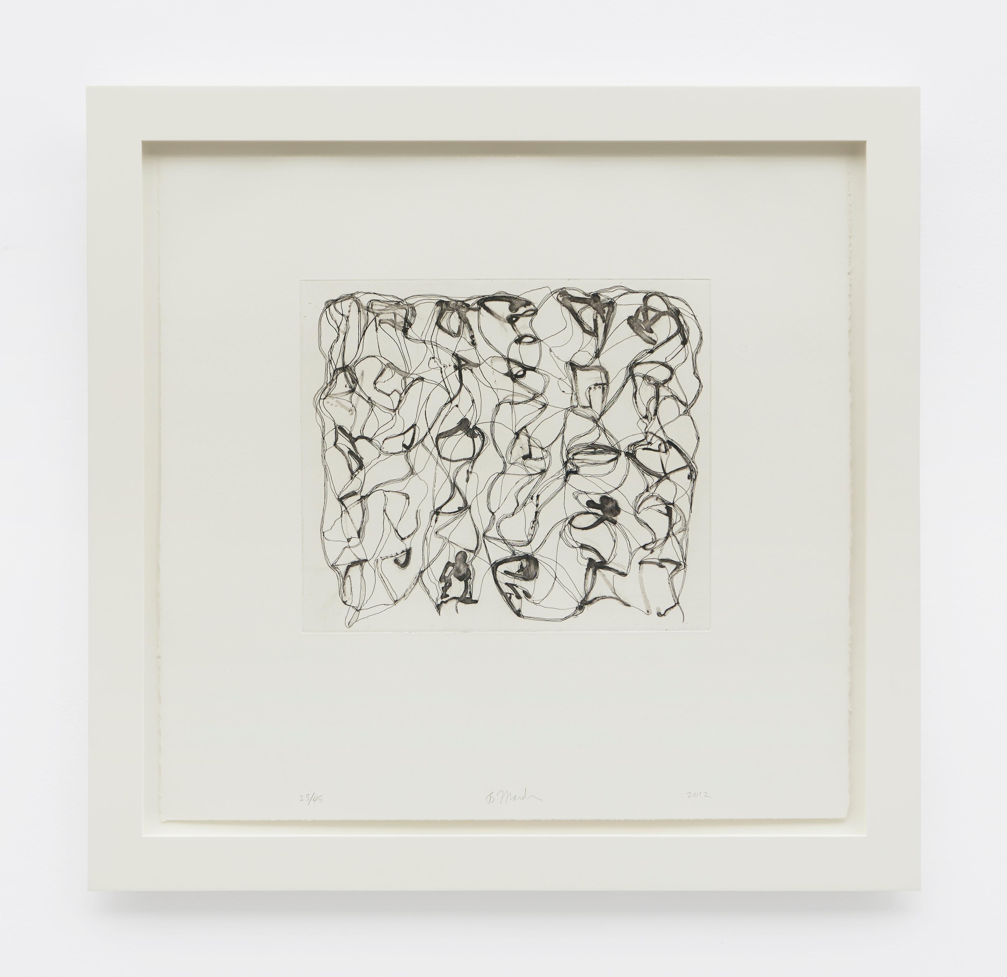 #8 - Contemporary Print by Brice Marden