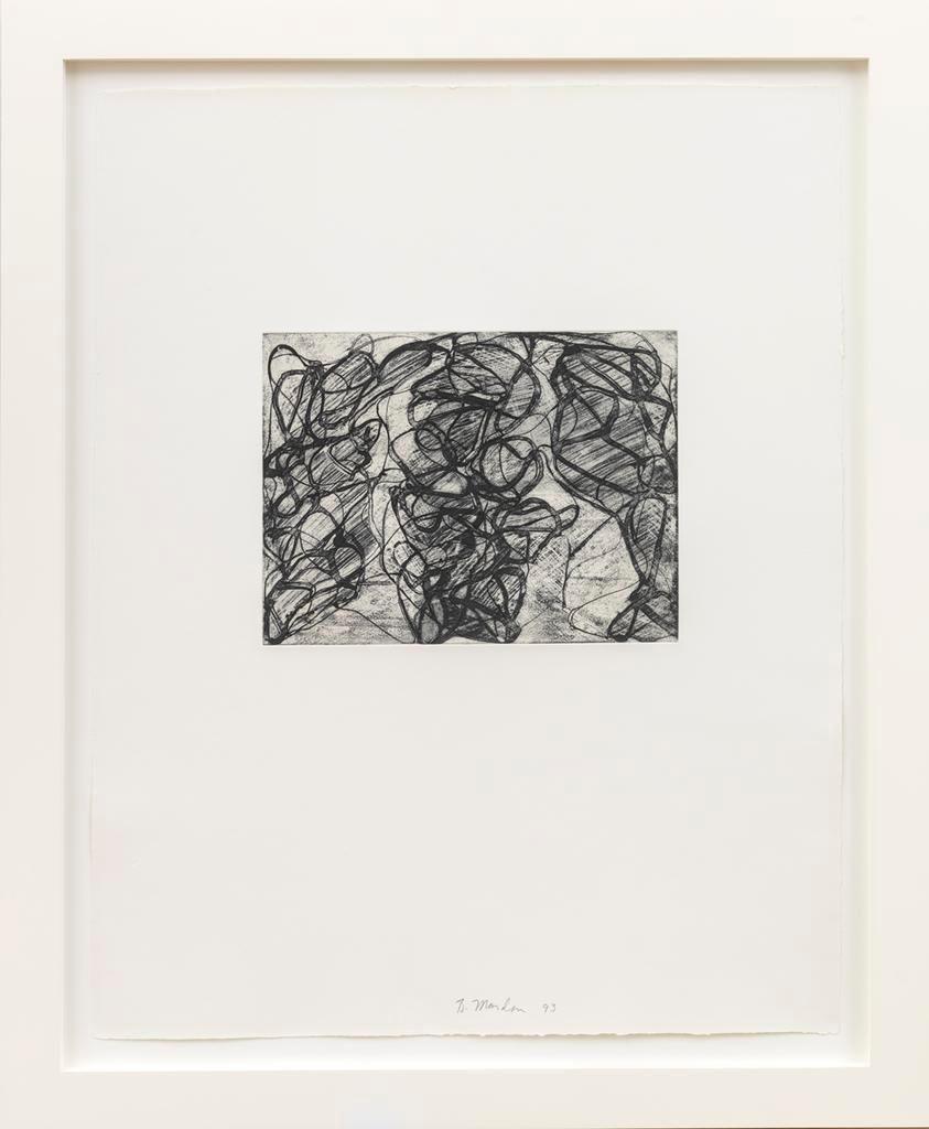 After Botticelli I - Print by Brice Marden