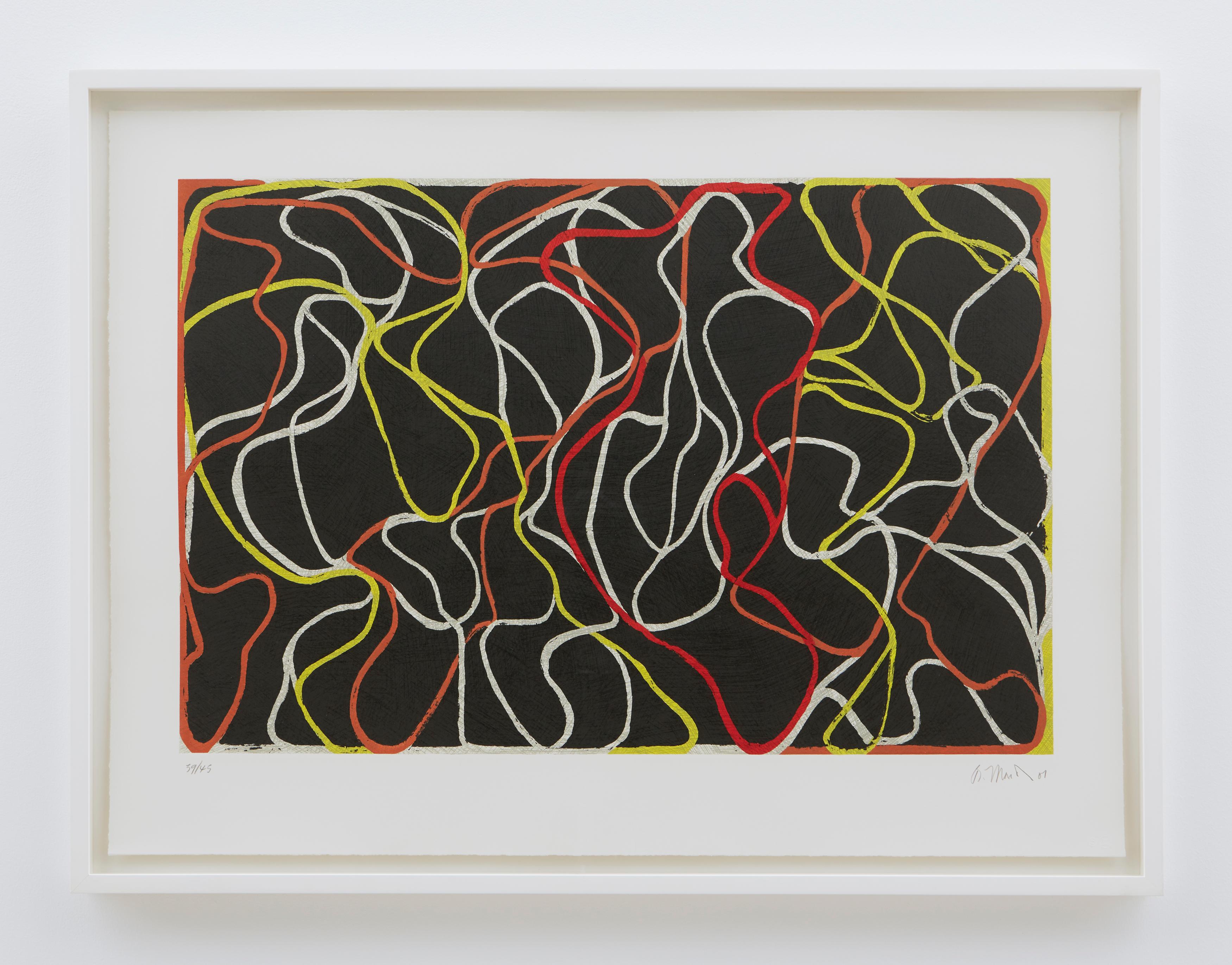 Beyond Eagles Mere 2 - Contemporary Print by Brice Marden