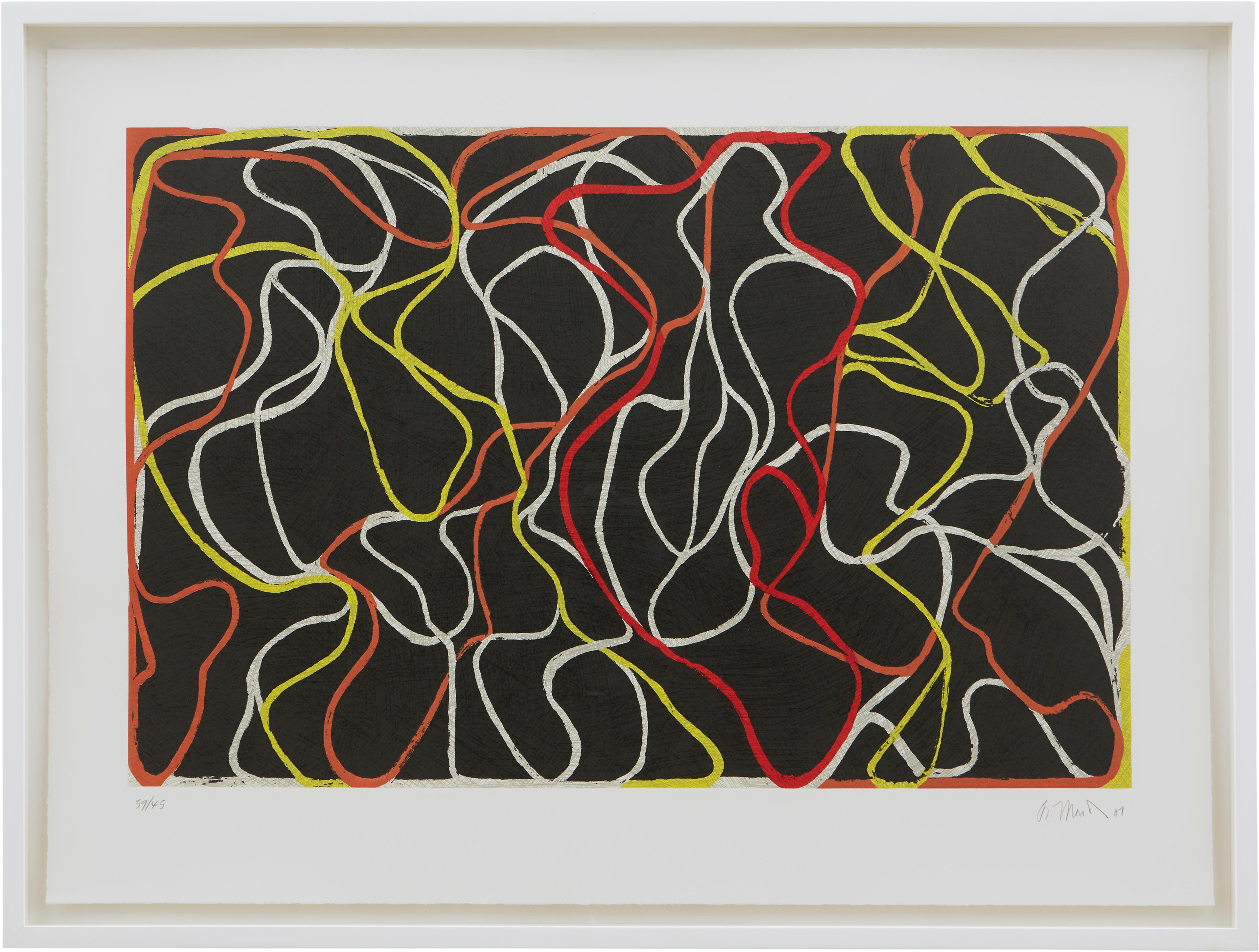Beyond Eagles Mere 2 - Print by Brice Marden