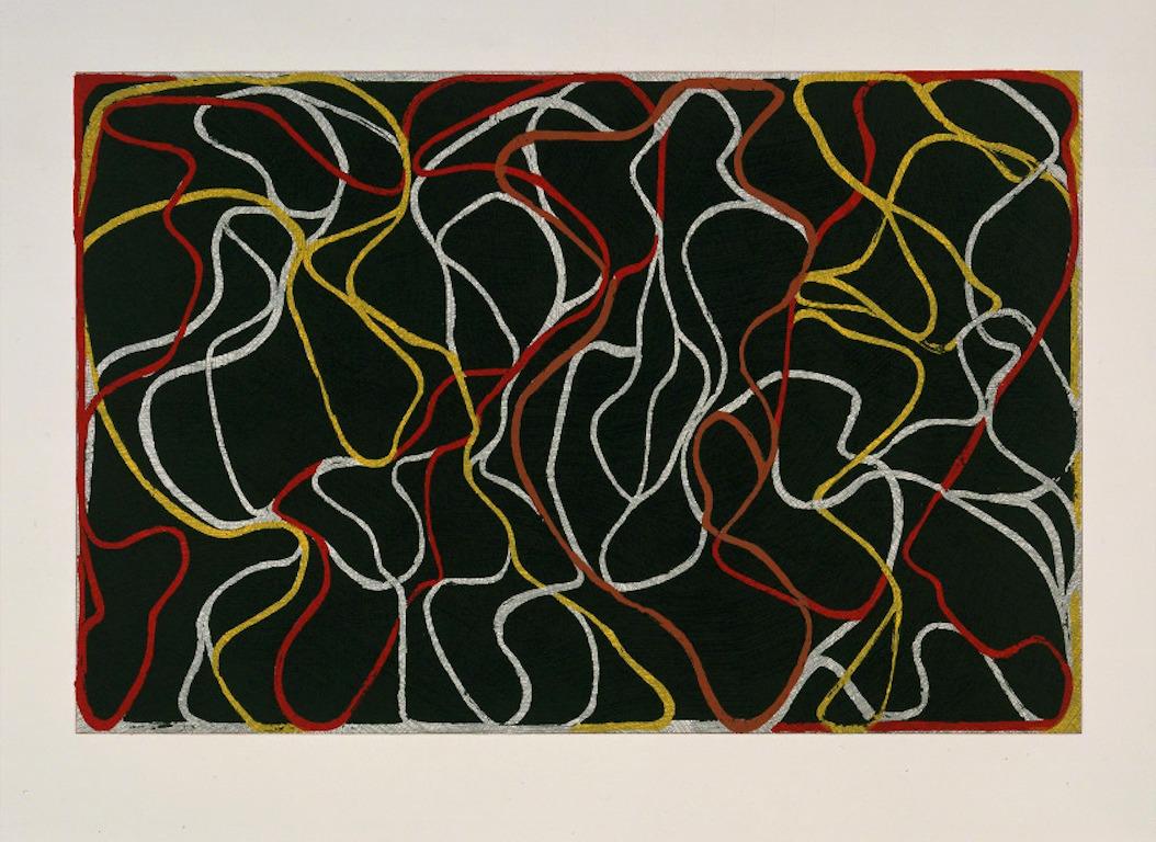 Brice Marden Abstract Print - Beyond Eagles Mere