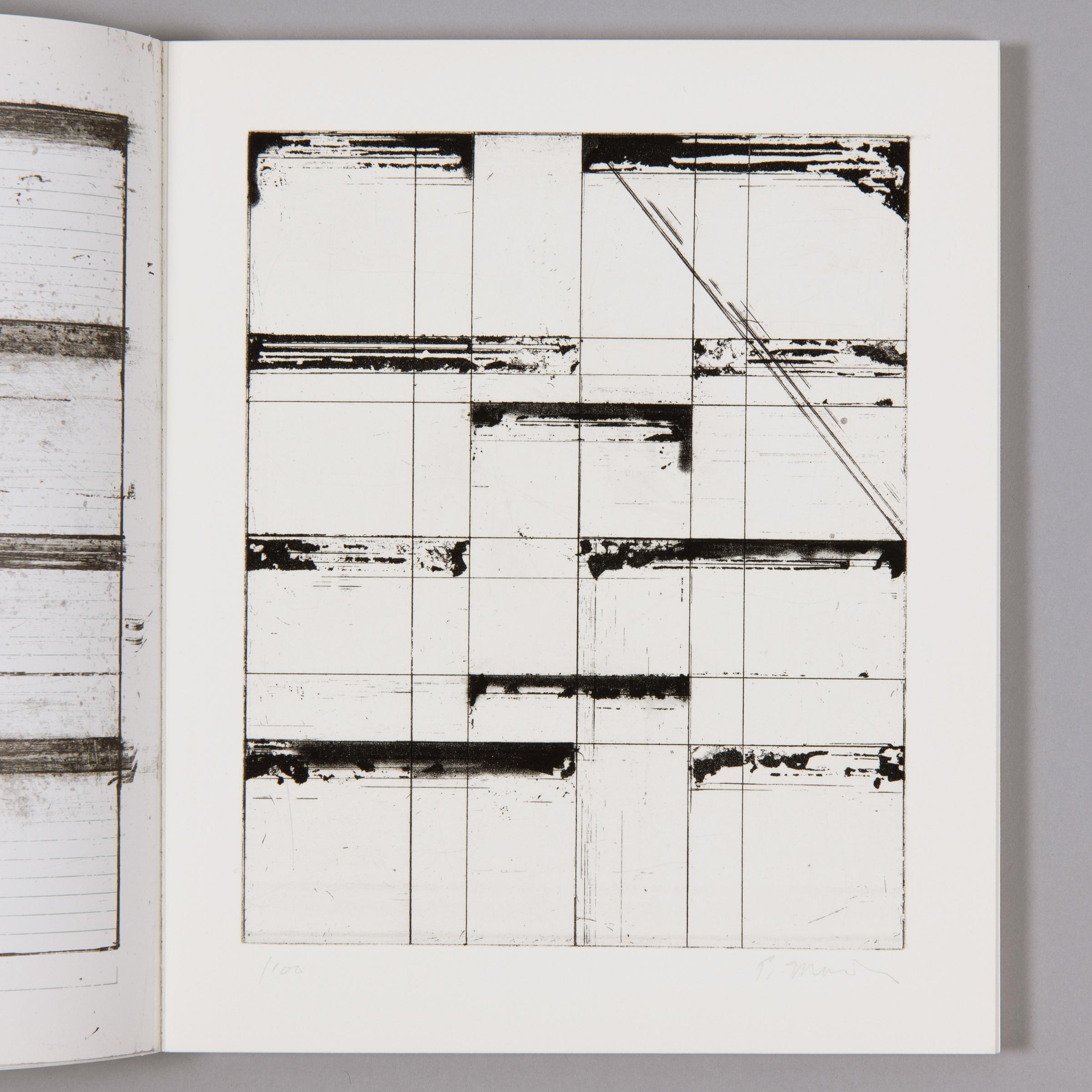 Brice Marden, Acquaforte per Parkett - Stampa firmata, Minimalismo, Arte astratta 1