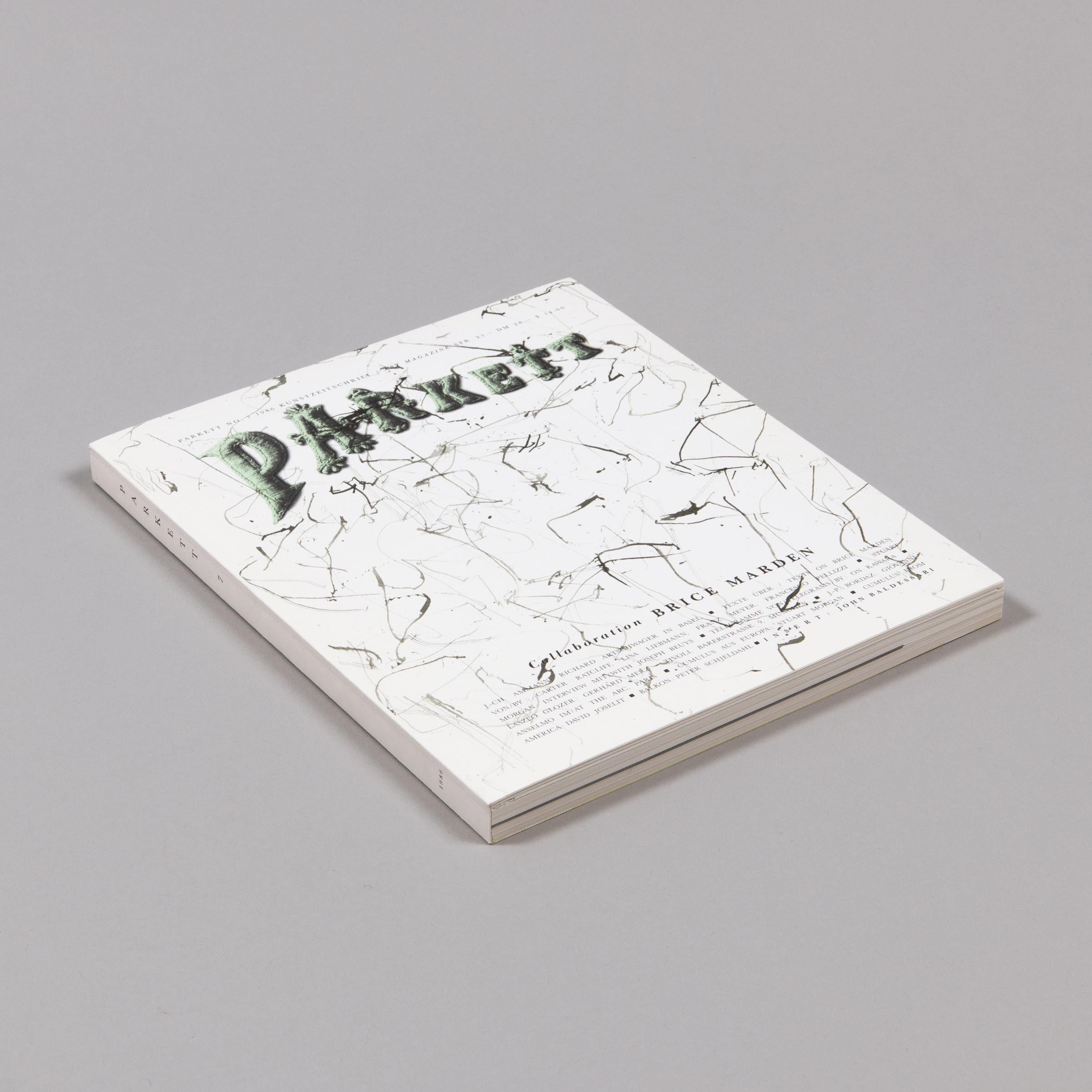 Brice Marden, Gravure pour Parkett - Estampe signée, Minimalisme, Art abstrait en vente 4