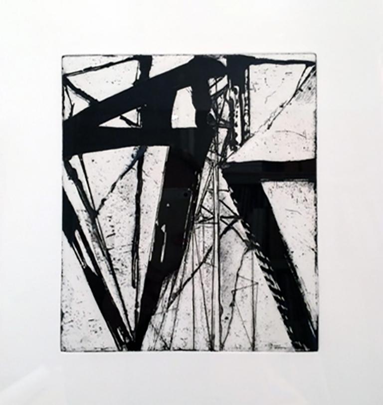 Brice Marden, Etchings to Rexroth #21, 1986 1