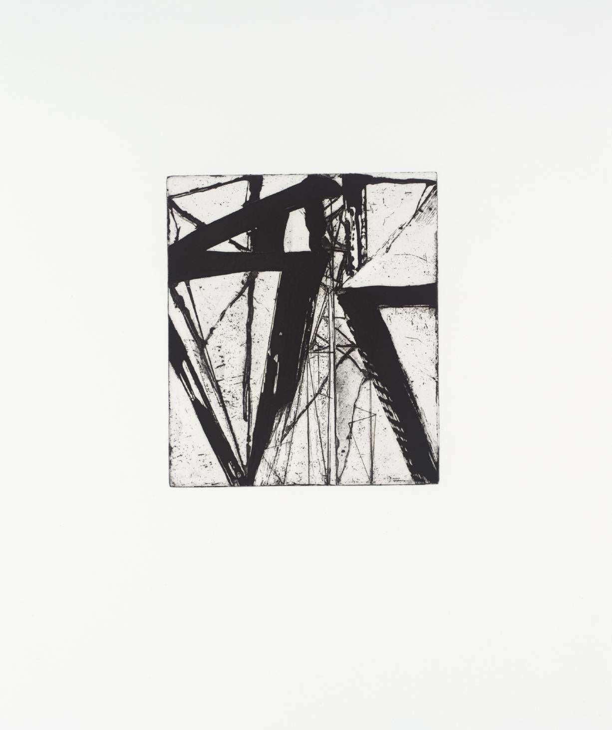 Brice Marden ist ein amerikanischer Maler:: der für seine gestische Auseinandersetzung mit kalligraphischen Linien bekannt ist. Mardens elegante Serie „Etchings to Rexroth“ wurde geschaffen:: um Rexroths Übersetzung von 36 Gedichten von Tu Fu zu