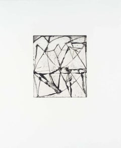 Brice Marden, Etchings to Rexroth #24, 1986, etching and sugarlift aquatint