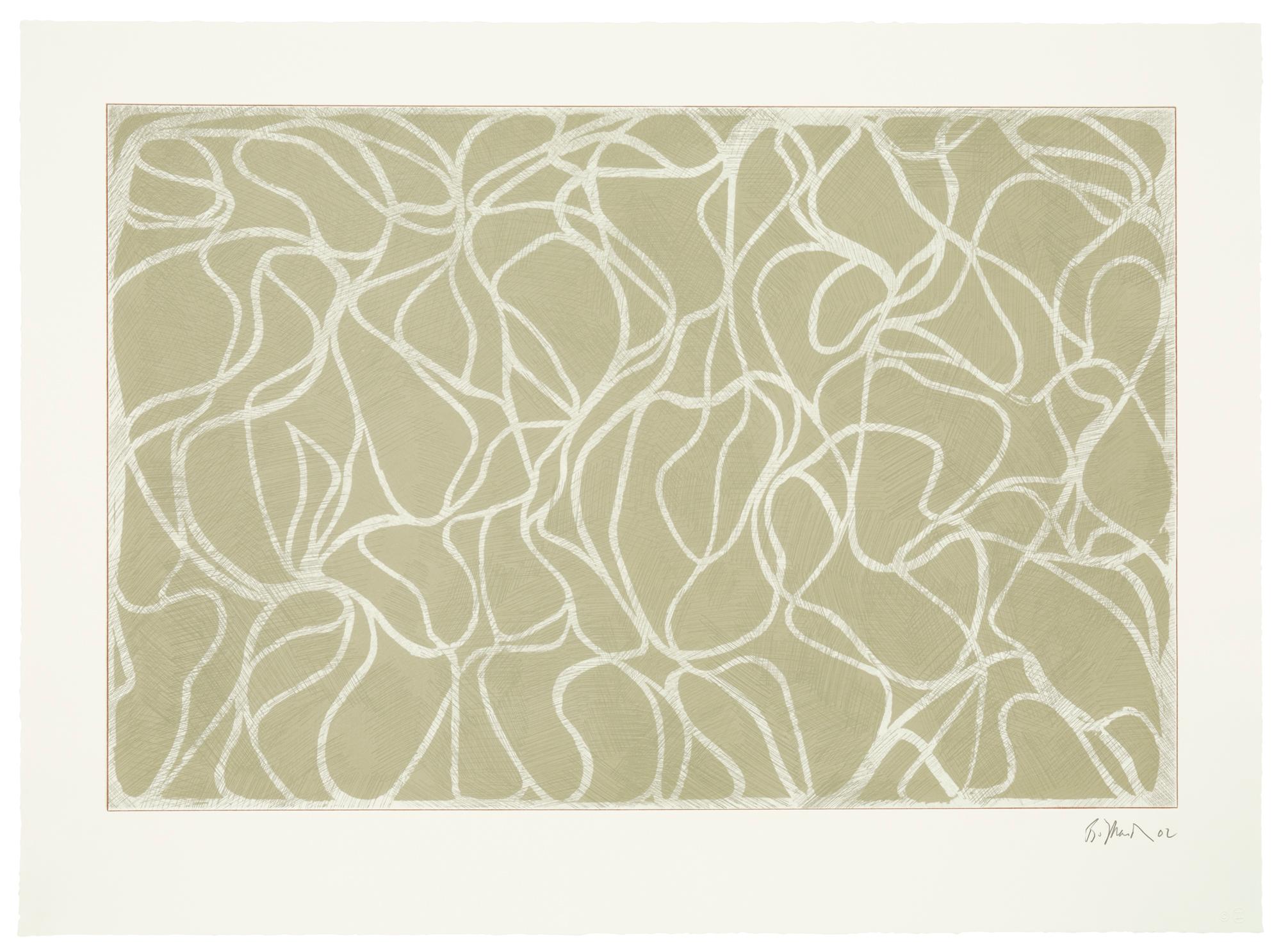 Celadon Muse - Print by Brice Marden