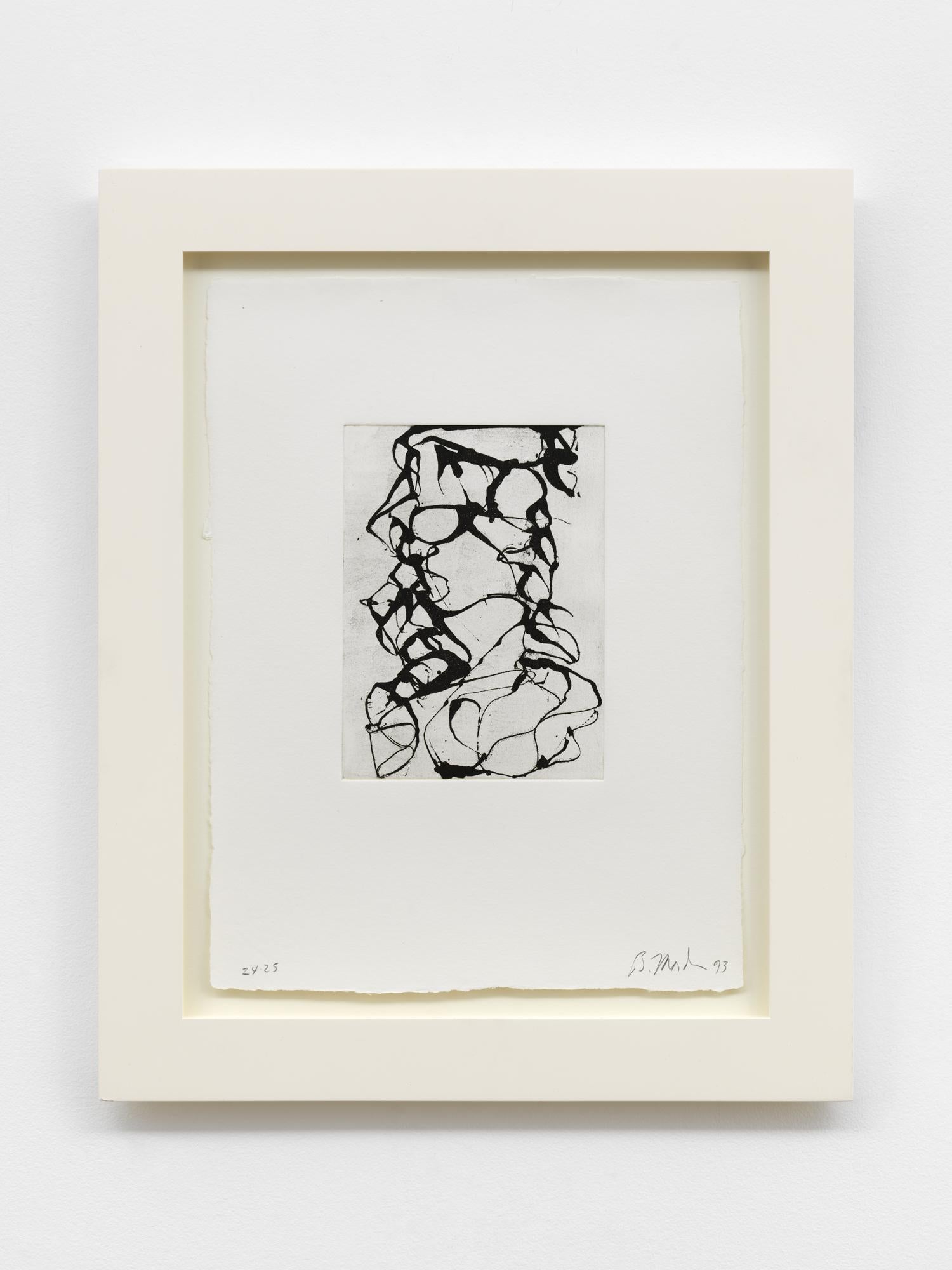 Han Shan Exit 1-6 - Contemporary Print by Brice Marden