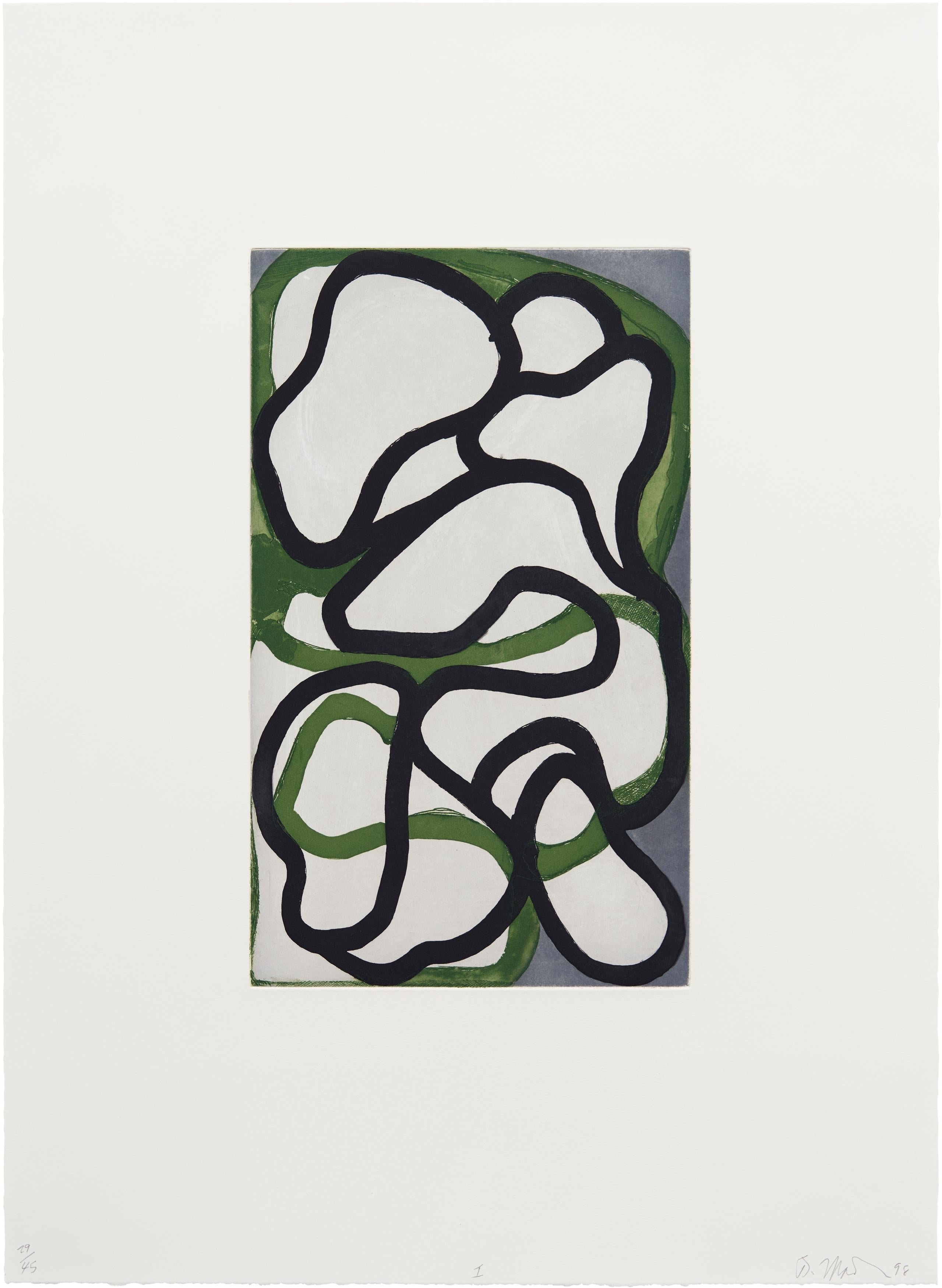 Suzhou I - Print by Brice Marden