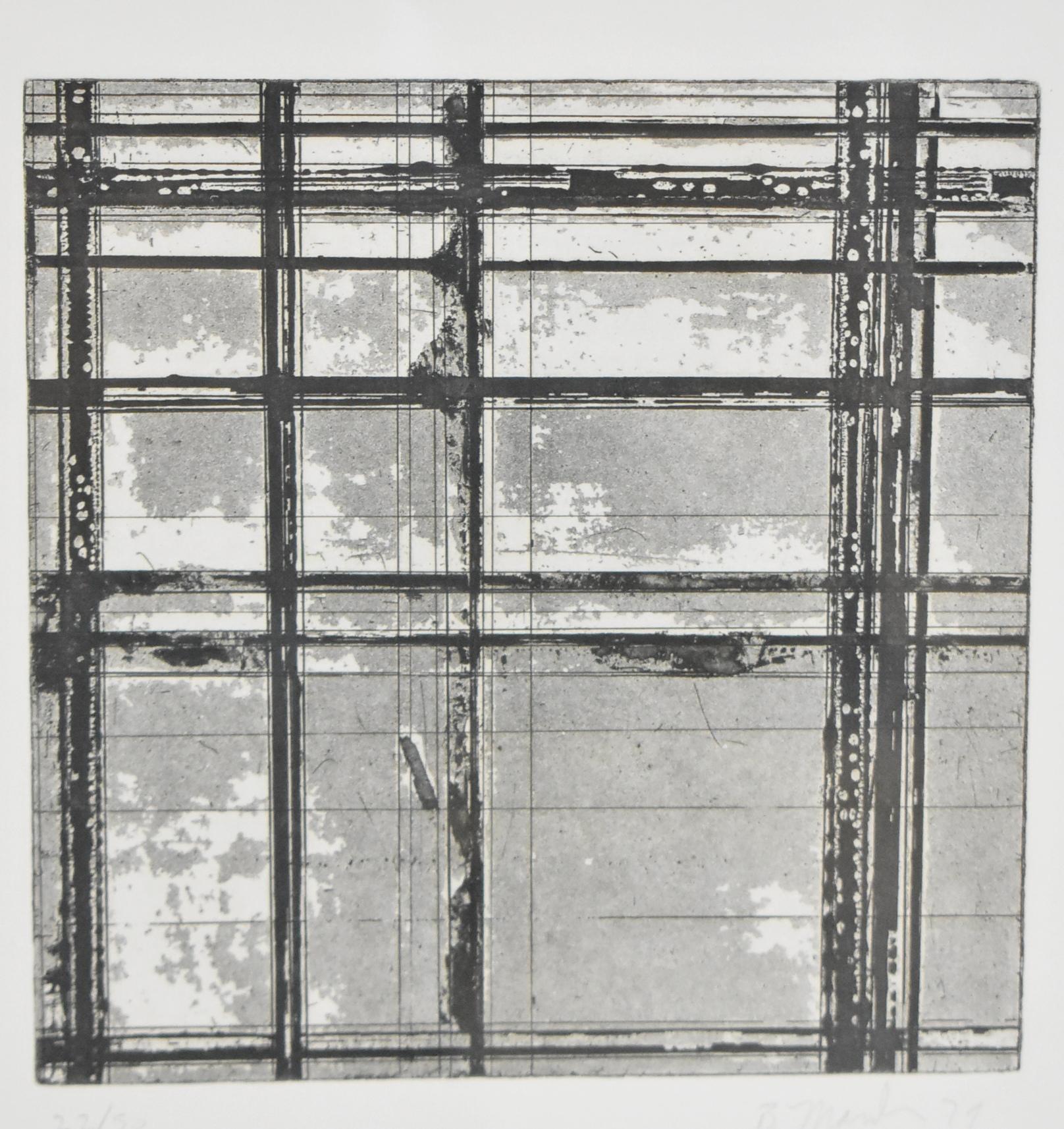 20th Century Brice Marden Set of 4 Etching Tiles, 1979 For Sale