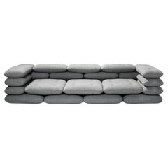 Brick 3-Seater Sofa in Hallingdal 65 - 130 by Kvadrat