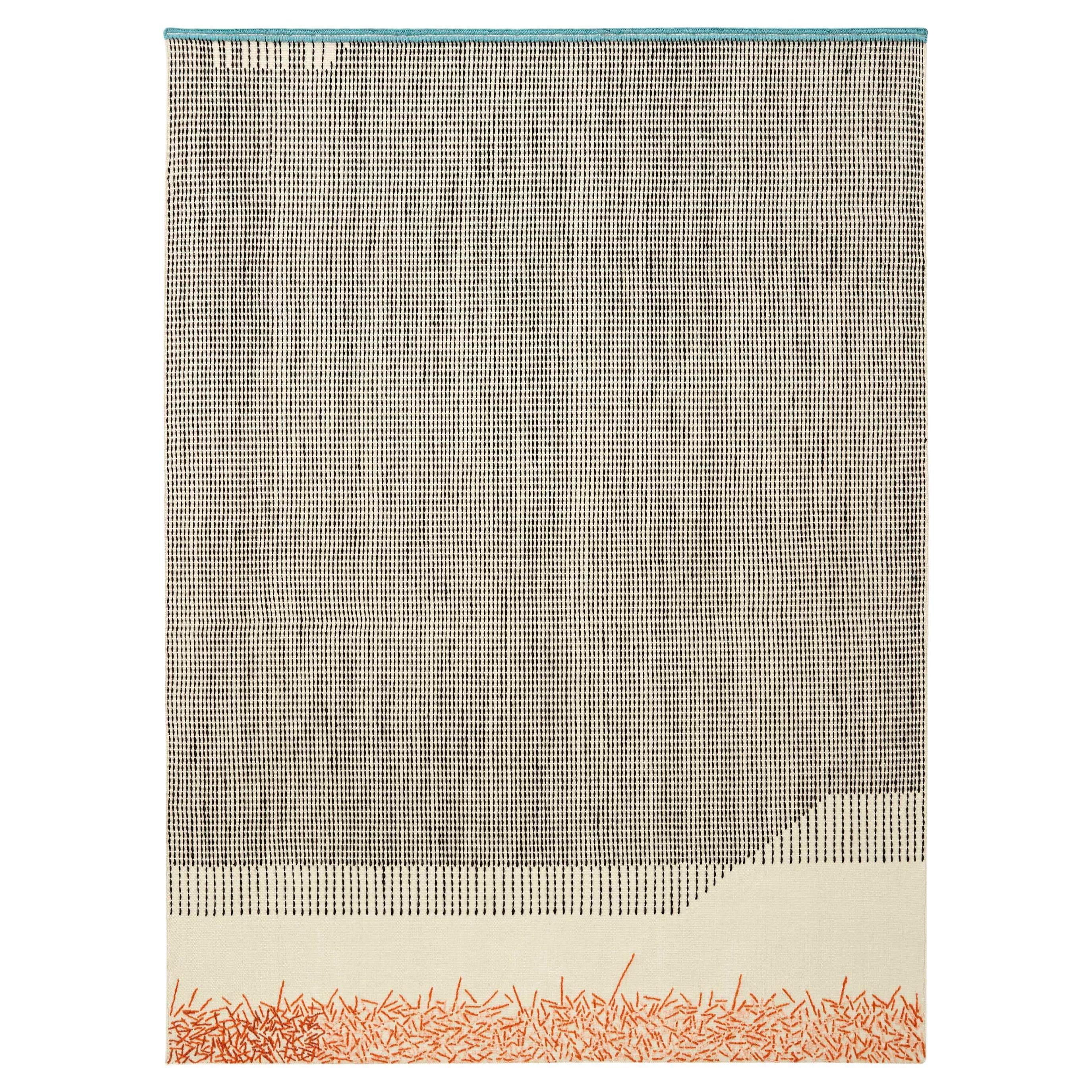 Brick Calm Backstitch Rug by Gandia Blasco