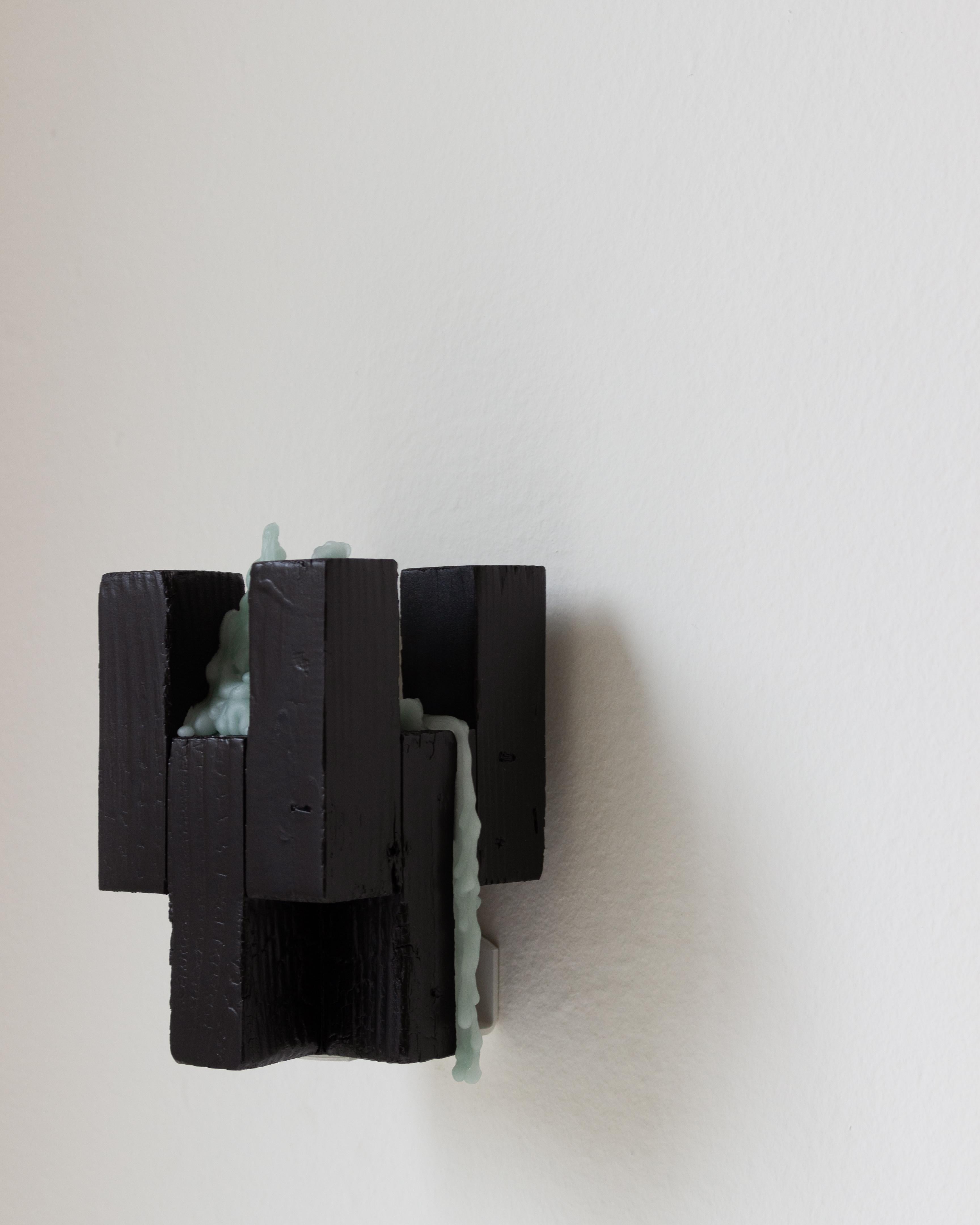 Post-Modern Brick Candleholder by Nana Zaalishvili For Sale