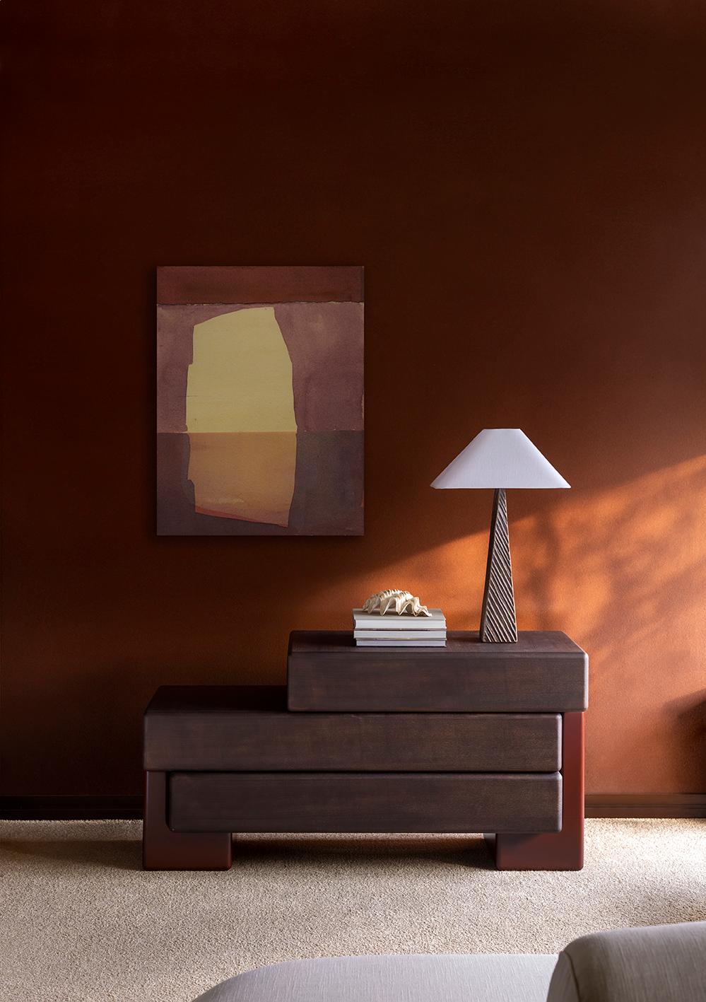 Brick D Carpanese Home Italia Chest of Drawers For Sale 1