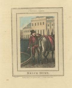 Brick Dust, Portman Square, Cries of London, 1804