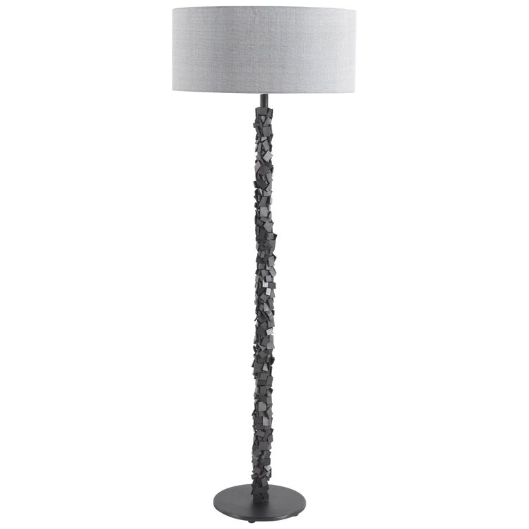 Roberto Cavalli Home Interiors Brick Floor Lamp in Brass For Sale at ...