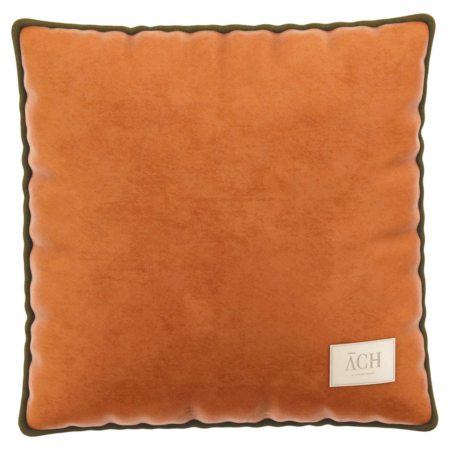 Double Brick Red Cushion For Sale at 1stDibs brick red pillows