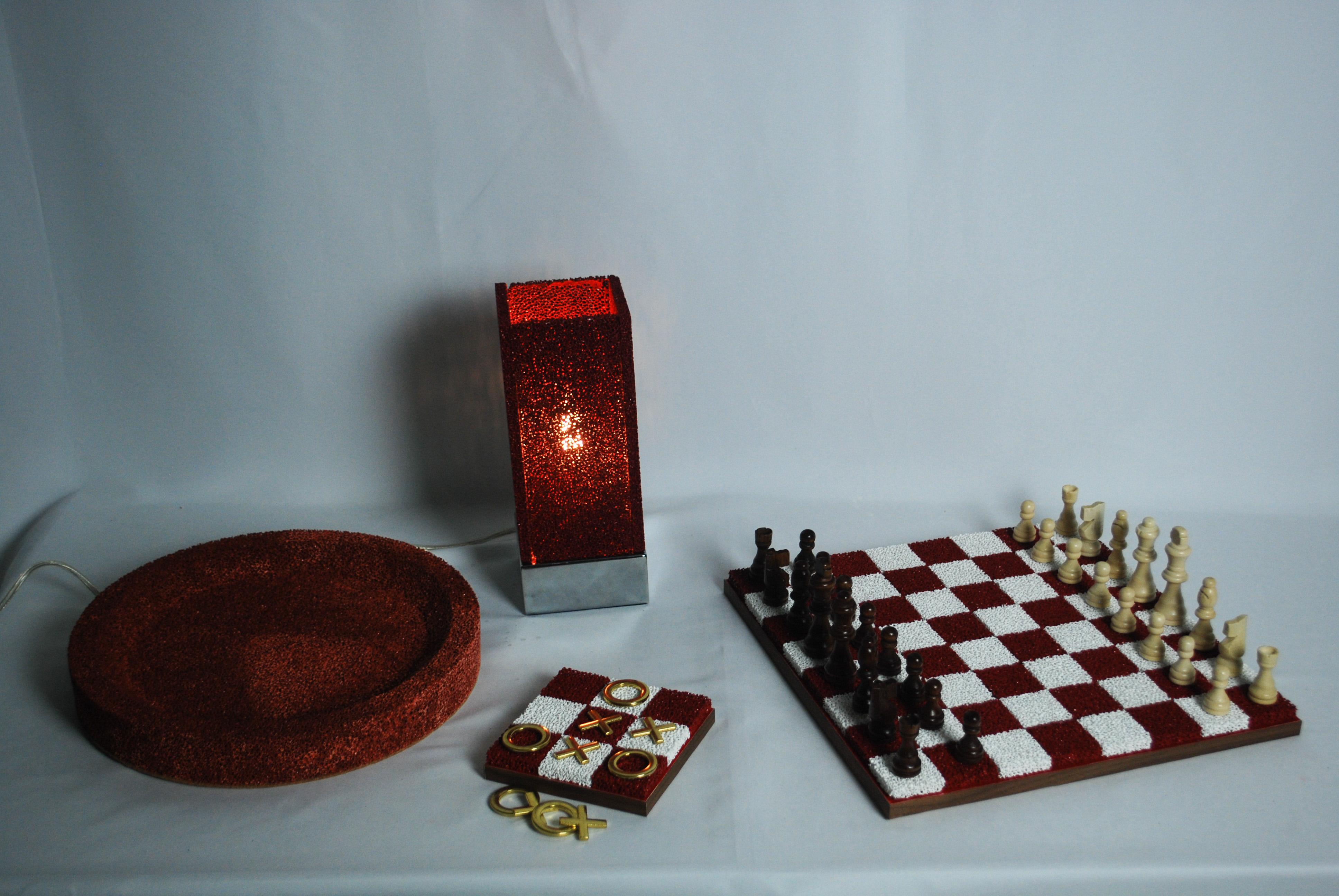 Porous ceramic bowl, perfect centrepiece for displays, fruit, potpourri, or anything else you can think of!

The bowl is a stunning brick red shade, this is a limited edition piece and currently there will not be any more made. Underneath the bowl