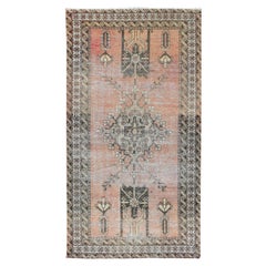 Handgeknüpfter persischer Baluch-Teppich im Vintage-Stil, Ziegelrot, aus Wolle