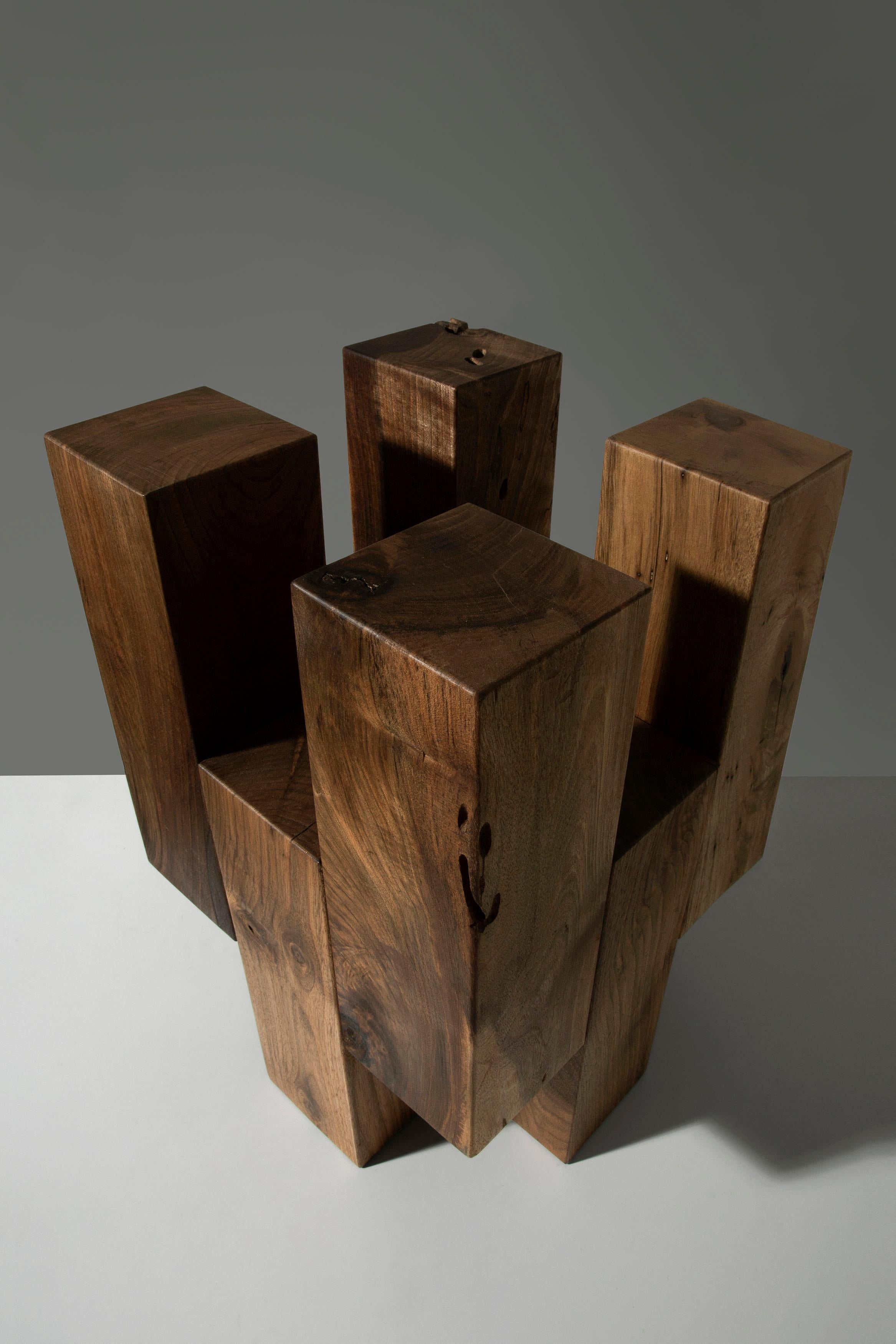 Post-Modern Brick Side Table 01 by Nana Zaalishvili For Sale