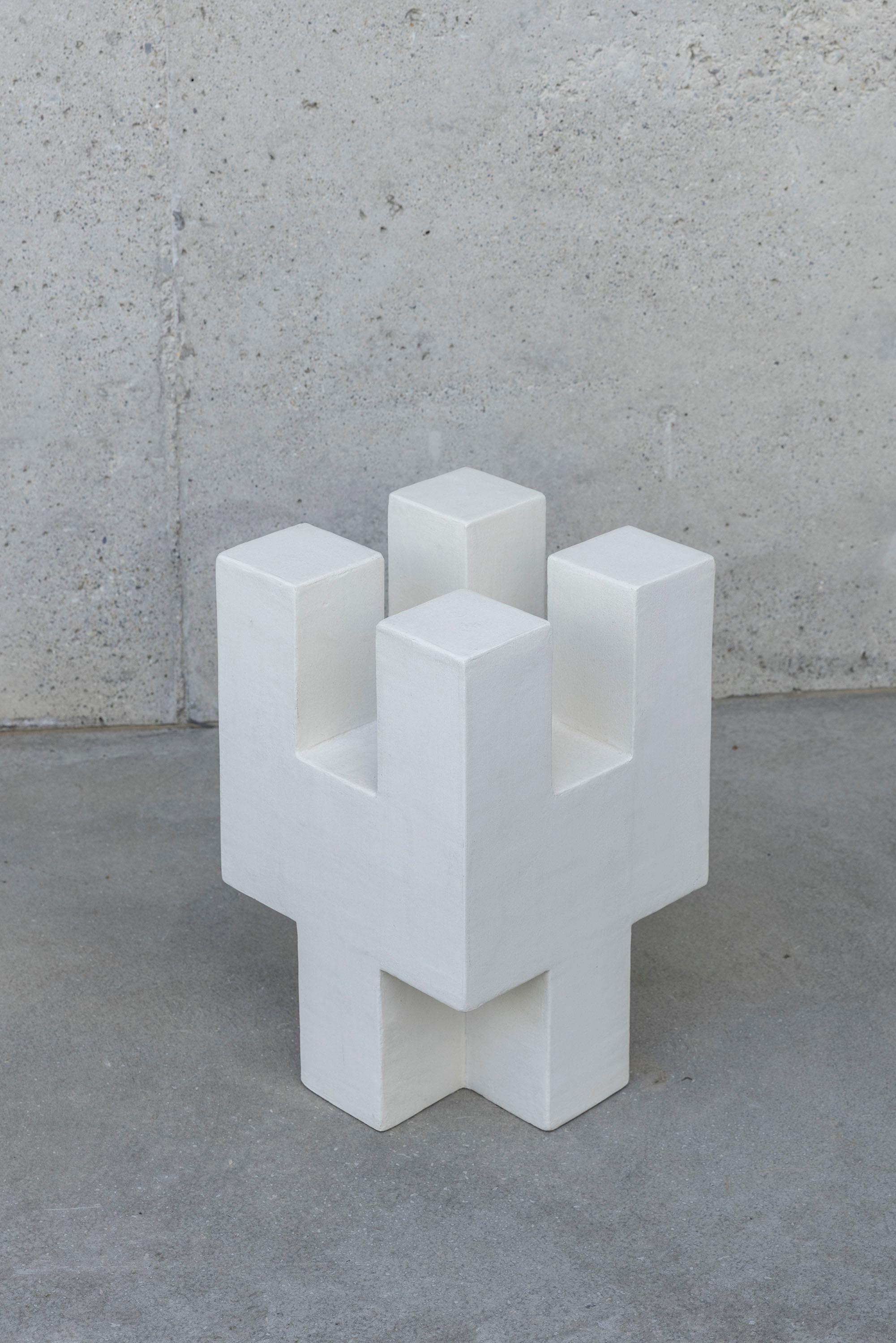 Post-Modern Brick Side Table 02 by Nana Zaalishvili For Sale