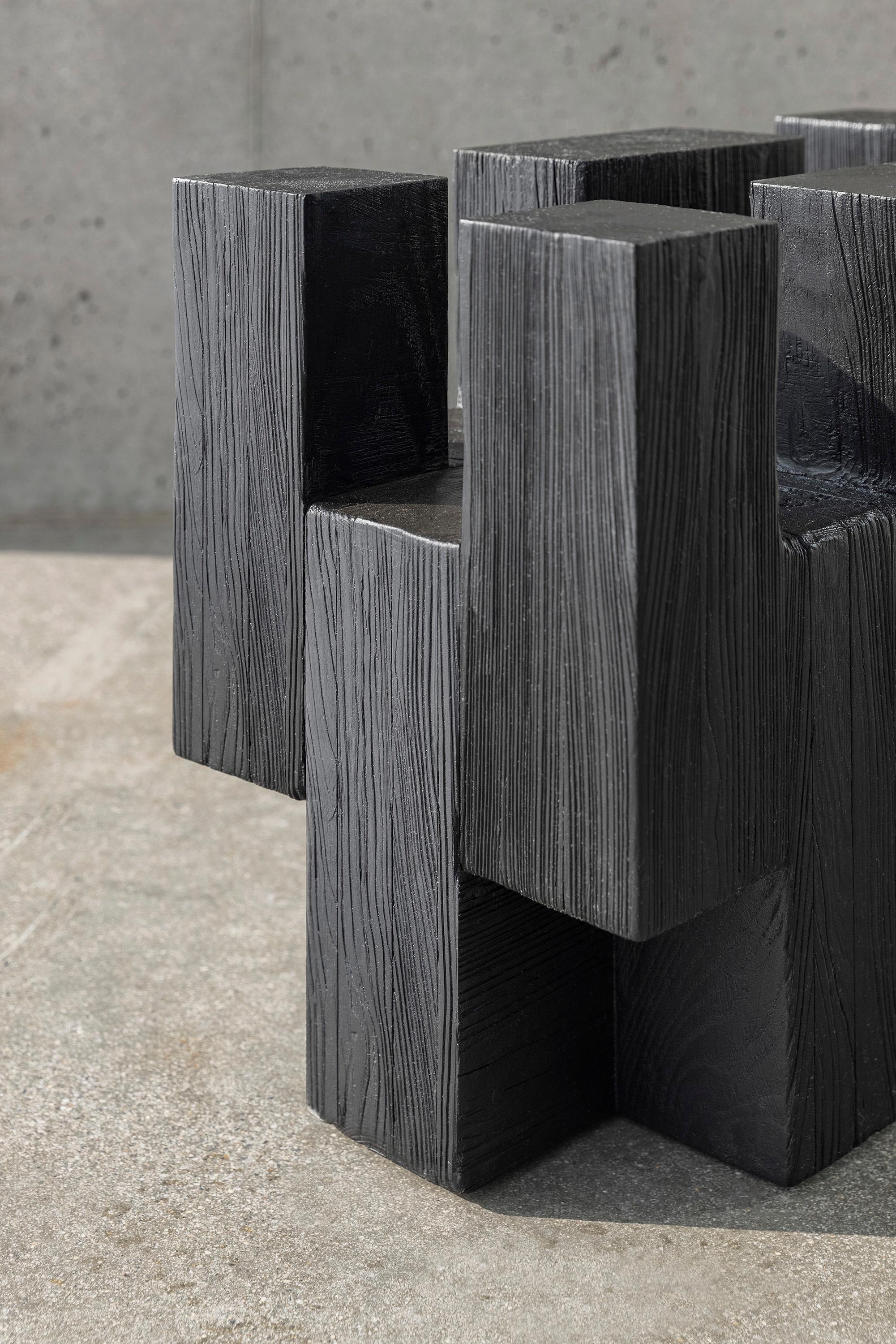 Post-Modern Brick Side Table 03 by Nana Zaalishvili For Sale