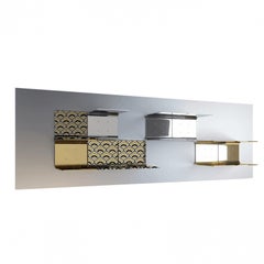 Brickel C Shelf in Powder-Coated Aluminum by altreforme