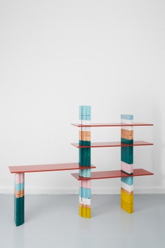 Bricks, bureau à étagères L1