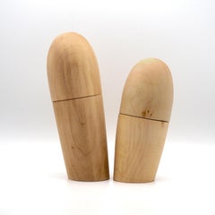 Bricola, Hand Crafted Wooden Salt and Pepper Grinder