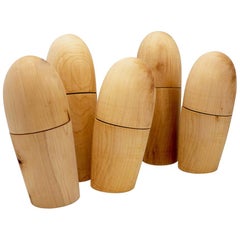 Bricola, Hand Crafted Wooden Salt and Pepper Grinder